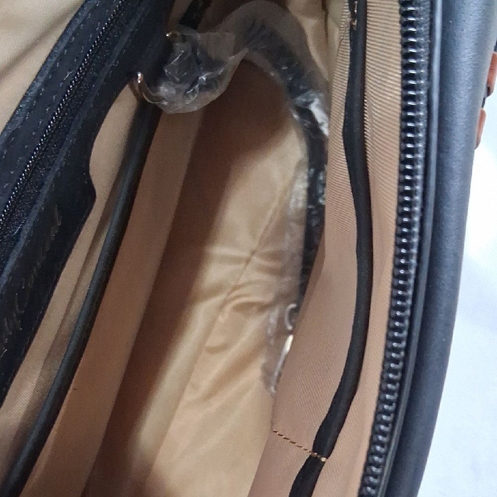 Lady Conceal Black and Brown Leather Crossbody Bag - Picture 10 of 13